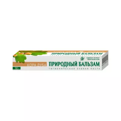 Природный бальзам Кора дуба зубная паста 90 г туба 1 шт Весна
