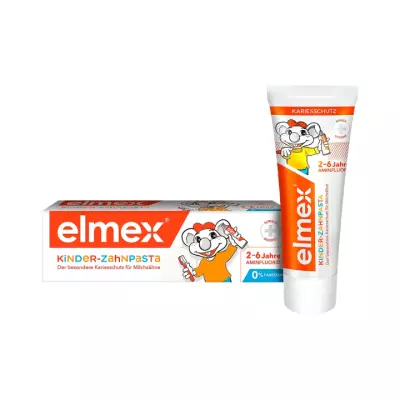 Colgate Elmex Kids 2-6 зубная паста детская 50 мл туба 1 шт