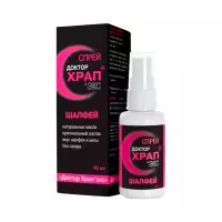 Доктор Храп’экс Антихрап с шалфеем спрей для полости рта 60 мл флакон 1 шт Мирролла