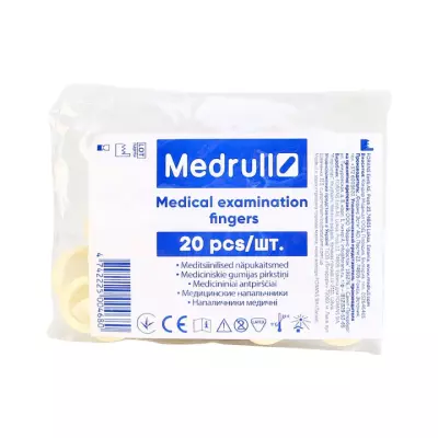 Напальчники медицинские 20 шт Medrull
