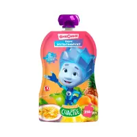 Фиксики пюре мультифрукт 210 г 1 шт Маленькое счастье