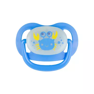 Canpol Babies Love & Sea соска-пустышка силиконовая анатомическая от 18 месяцев ассорти 1 шт