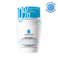 La Roche-Posay роликовый дезодорант для чувствительной кожи 24 ч 50 мл 1 шт