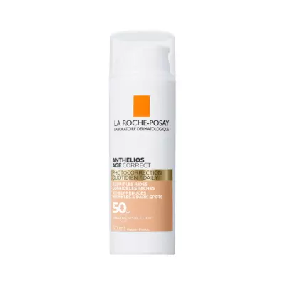 La Roche-Posay Anthelios солнцезащитный антивозрастной CC крем для лица SPF 50/PPD 19 50 мл 1 шт