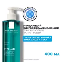 La Roche-Posay Effaclar микроотшелушивающий очищающий гель для кожи с выраженными несовершенствами 400 мл 1 шт