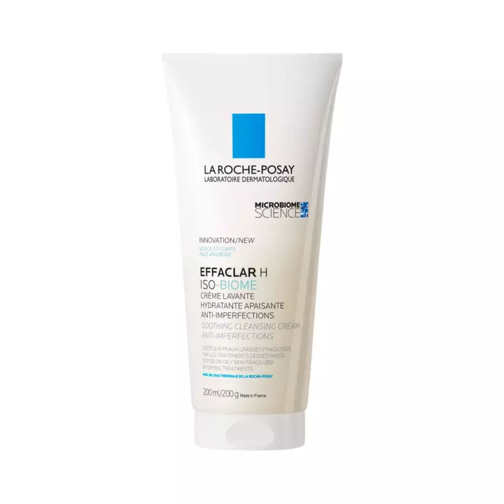 La Roche-Posay Effaclar H Iso-Biome успокаивающий очищающий крем-гель против несовершенств 200 мл 1 шт