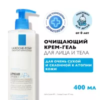 La Roche-Posay Lipikar Syndet AP+ липидовосстанавливающий очищающий крем-гель для лица и тела младенцев, детей и взрослых 400 мл 1 шт