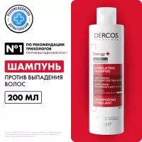 Vichy Dercos Technique Energy+ тонизирующий шампунь против выпадения и истончения волос 200 мл 1 шт
