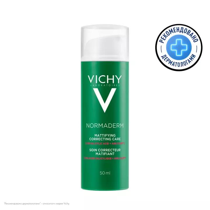 Vichy Normaderm матирующий уход против несовершенств и жирного блеска 50 мл 1 шт