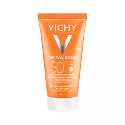 Vichy Capital Soleil cолнцезащитная матирующая эмульсия для лица SPF 50 50 мл 1 шт