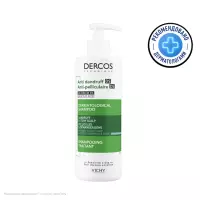 Vichy Dercos Technique интенсивный шампунь-уход против перхоти для нормальных и жирных волос 390 мл 1 шт