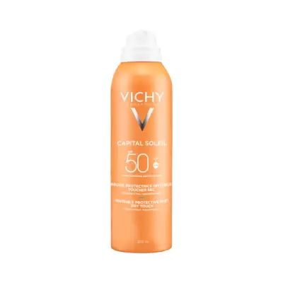Vichy Capital Soleil легкий увлажняющий солнцезащитный спрей-вуаль SPF 50 200 мл 1 шт