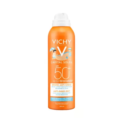 Vichy Capital Soleil детский спрей-вуаль анти-песок для лица и тела SPF 50+ 200 мл 1 шт
