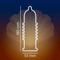 Contex Ribbed презервативы из натурального латекса с ребристой структурой 3 шт