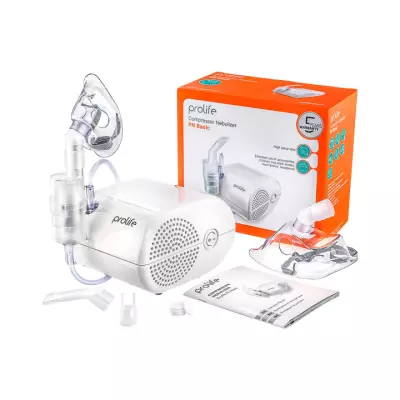 Ингалятор аэрозольный компрессорный портативный небулайзер Prolife PN Basic 1 шт