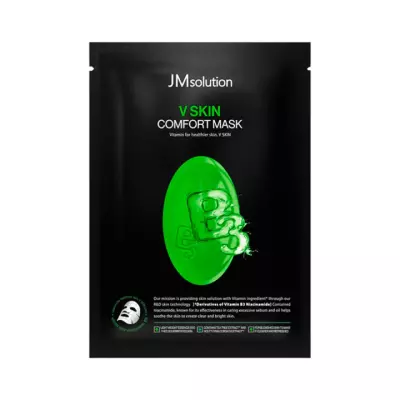 JMsolution улучшающая тон кожи маска для лица с ниацинамидом 30 мл 1 шт