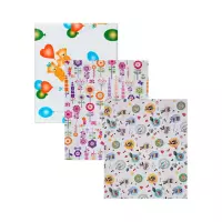 Клеенка подкладная с ПВХ покрытием без окантовки с рисунком 100х140 см 1 шт Колорит