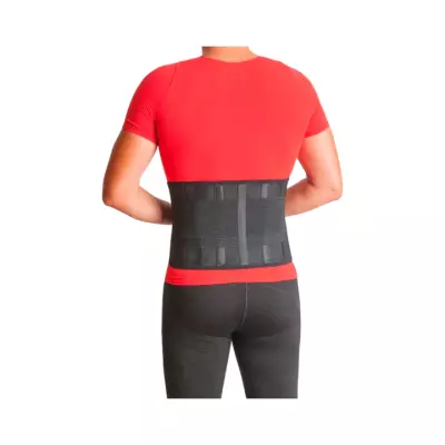 Корсет пояснично-крестцовый 3008 МЕК размер L черный 1 шт МедЕвроКомпани