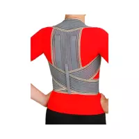 Корректор осанки 2002 МЕК размер М серый 1 шт МедЕвроКомпани