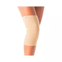 Бандаж фиксирующий коленный согревающий 8002 МЕК размер M бежевый 1 шт МедЕвроКомпани