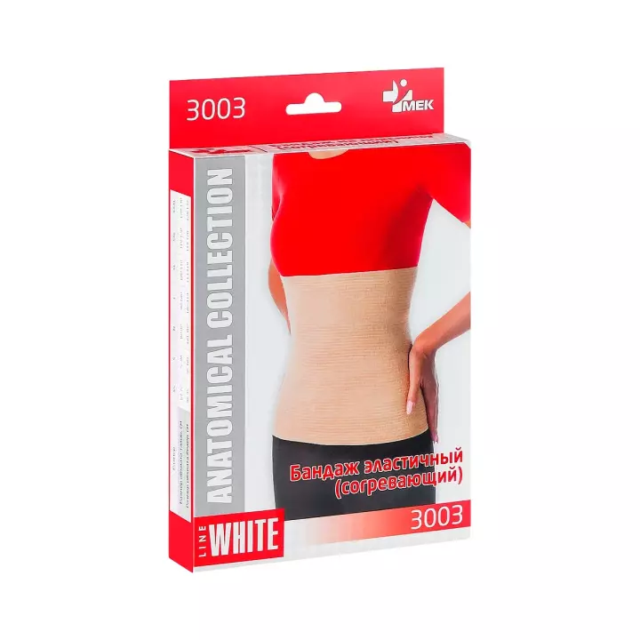 Бандаж послеоперационный эластичный 3003 МЕК размер XL бежевый 1 шт МедЕвроКомпани