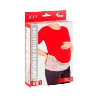 Бандаж до- и послеродовый с ребрами жесткости 3010 МЕК размер L бежевый 1 шт МедЕвроКомпани