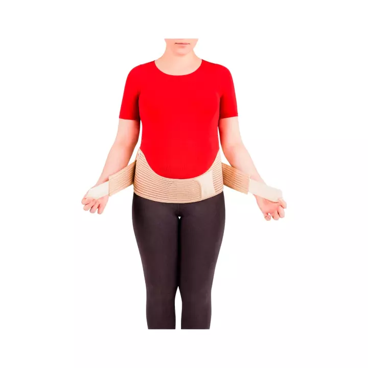 Бандаж до- и послеродовый с ребрами жесткости 3010 МЕК размер L бежевый 1 шт МедЕвроКомпани