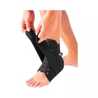 Бандаж голеностопа с боковыми ребрами жесткости 9003 МЕК размер M черный 1 шт МедЕвроКомпани