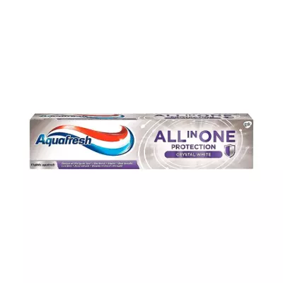 Aquafresh All-in-One Protection Crystal White зубная паста 100 мл туба 1 шт