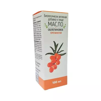 Облепиховое масло премиум 100 мл флакон 1 шт Биотерра