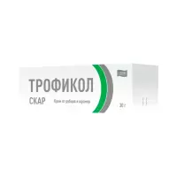 Трофикол Скар крем от рубцов и шрамов 30 г 1 шт Lamyra