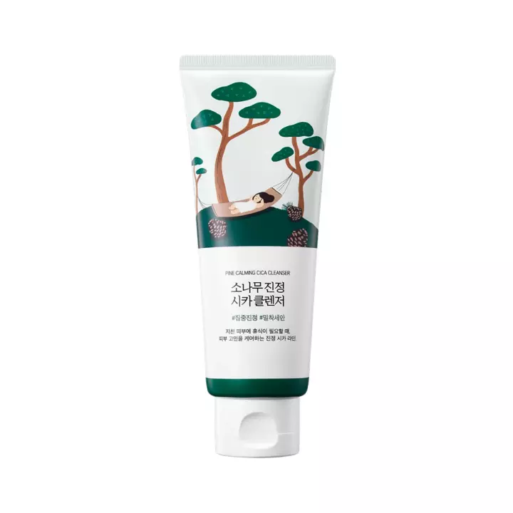 Round Lab Pine Calming Cica Cleanser успокаивающая очищающая пенка для лица 150 мл 1 шт