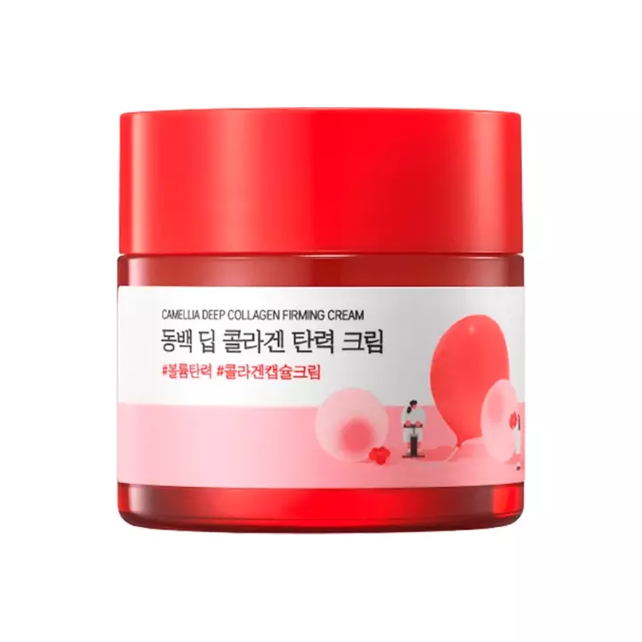 Round Lab Camellia Deep Collagen Firming Cream укрепляющий крем для лица 50 мл 1 шт