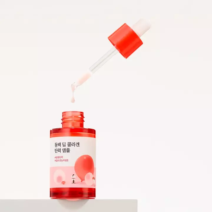 Round Lab Camellia Deep Collagen Firming Ampoule укрепляющая сыворотка для лица 30 мл 1 шт