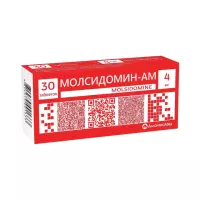 Молсидомин-АМ 4 мг таблетки 30 шт