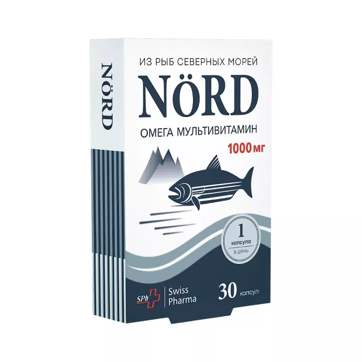 Норд Омега Мультивитамин капсулы 1,7 г 30 шт Swiss Pharma