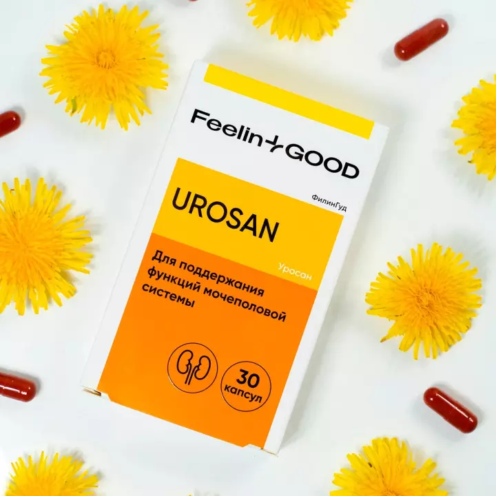 ФилинГуд Уросан капсулы 0,67 г 30 шт