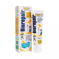 Biorepair Kids Banana с экстрактом банана зубная паста детская 50 мл туба 1 шт