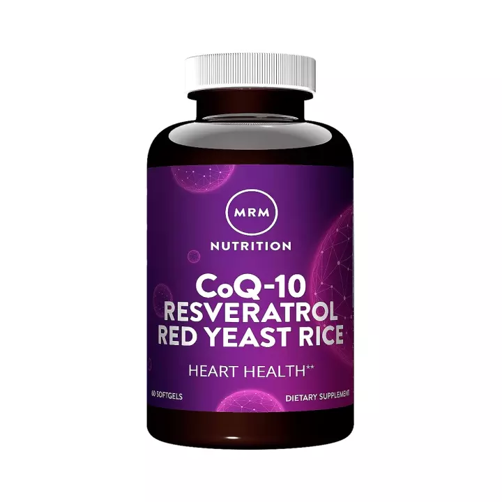 CoQ-10 Ресвератрол Красный Дрожжевой Рис капсулы 2000 мг 60 шт MRM Nutrition