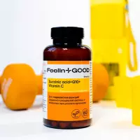 ФилинГуд Янтарная кислота + Q10 + Витамин С капсулы 0,73 г 60 шт