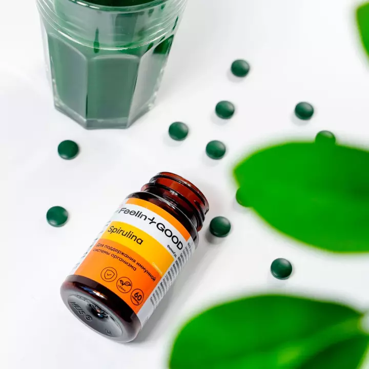 ФилинГуд Спирулина Платенсис 500 мг таблетки 1 г 60 шт