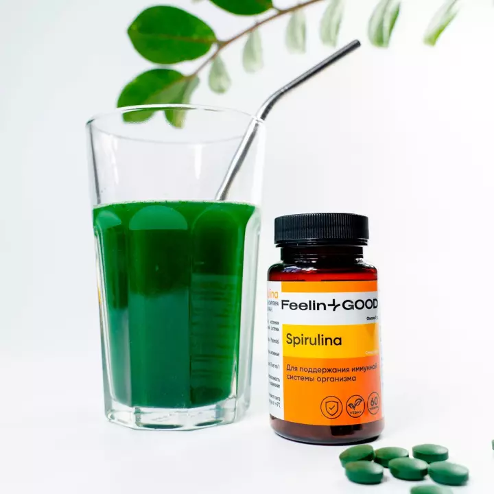 ФилинГуд Спирулина Платенсис 500 мг таблетки 1 г 60 шт