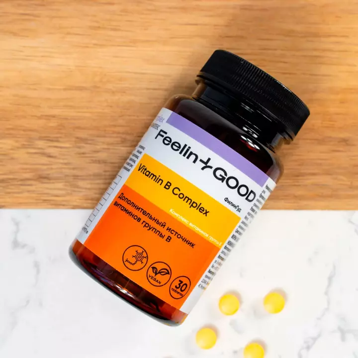 ФилинГуд Комплекс витаминов группы В таблетки 0,19 г 30 шт