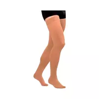 Чулки медицинские компрессионные Польза 4002 с мыском 2 класса компрессии рост 1 размер 3 бежевый 1 шт