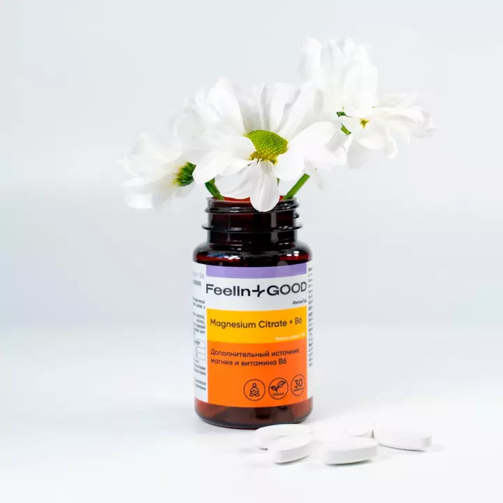 ФилинГуд Комплекс Магний + В6 таблетки 2 г 30 шт