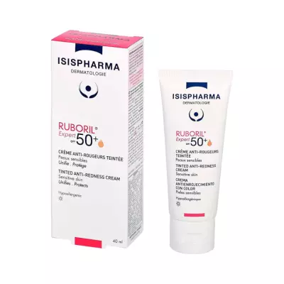 IsisPharma Ruboril Expert SPF 50+ крем для чувствительной кожи склонной к покраснению 40 мл 1 шт
