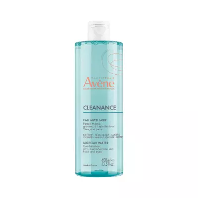 Avene Cleanance мицеллярная вода для комбинированной и жирной кожи склонной к акне 400 мл 1 шт