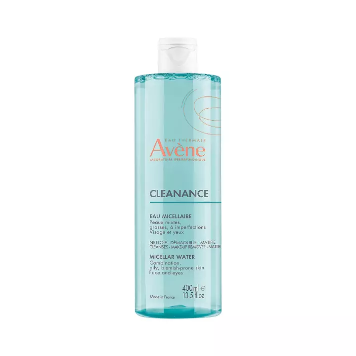 Avene Cleanance мицеллярная вода для комбинированной и жирной кожи склонной к акне 400 мл 1 шт
