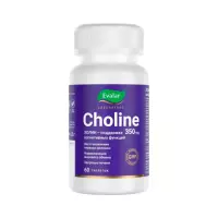 Холин 350 мг таблетки 1,2 г 60 шт Эвалар