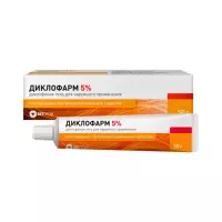 Диклофарм 50 мг/г гель для наружного применения 50 г туба 1 шт